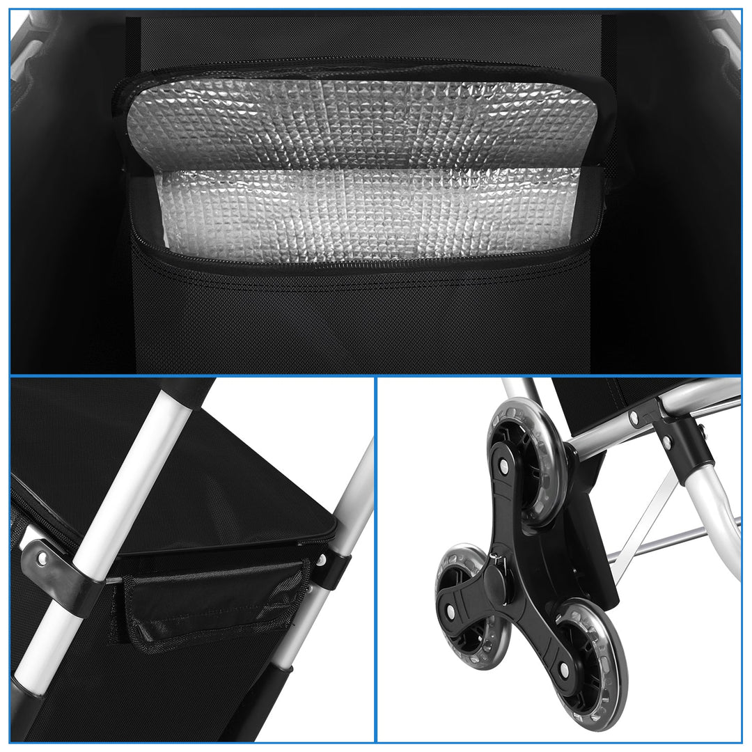 Shopping trolley shopping roller foldable 40L | Kalsten