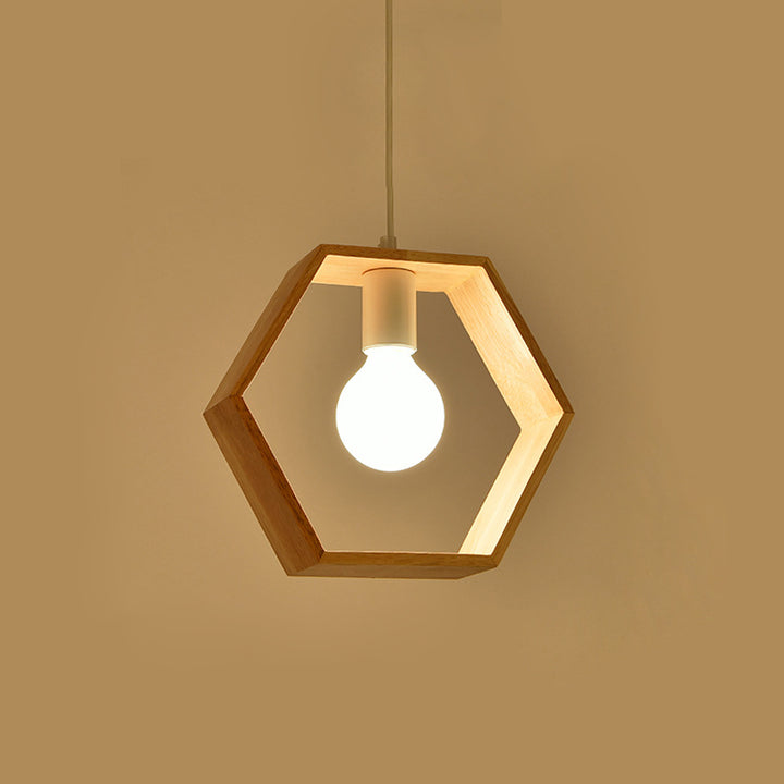 Geometric Pendant Light Fixture
