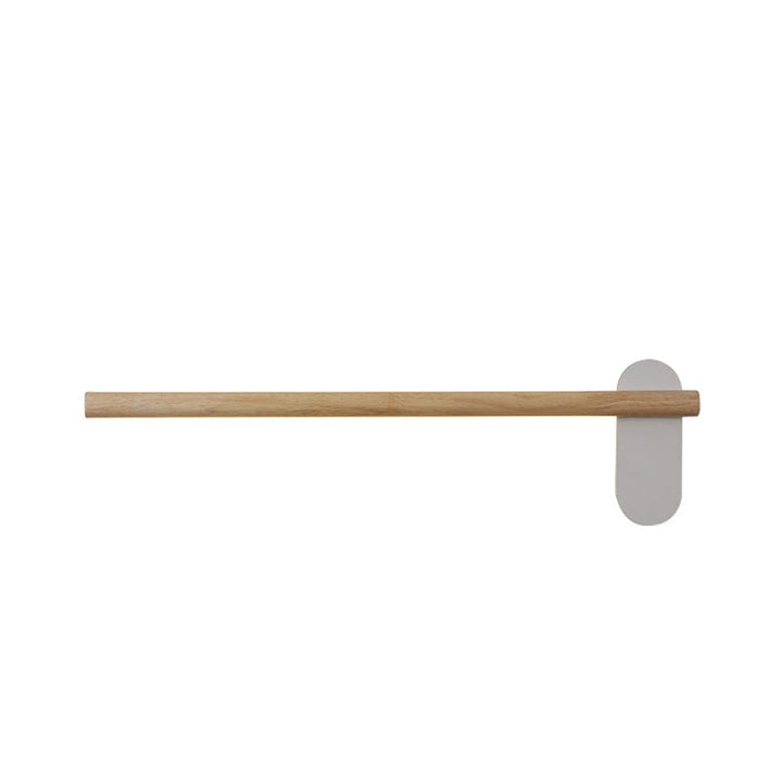 Wood Slim Linear Vanity Light Fixture Minimalism 16"/19.5"/23.5" Long LED Beige Wall Sconce Lamp for Bathroom | Kalsten