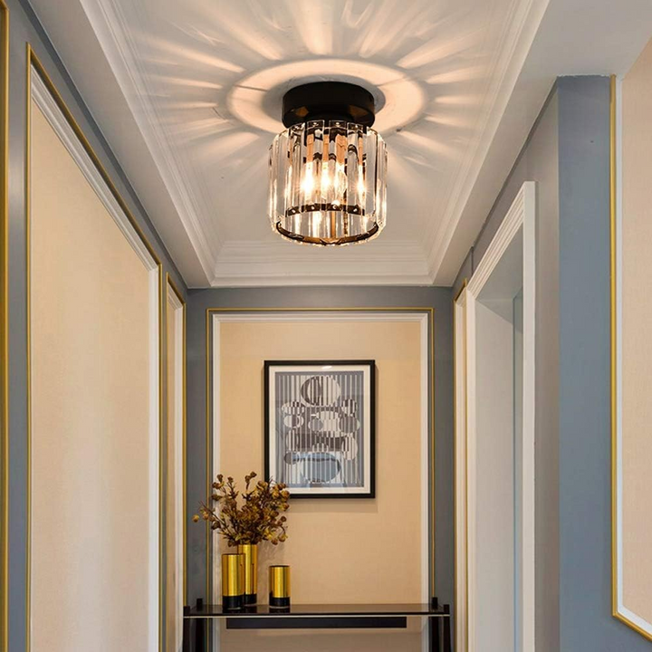 Crystal Flush Mount Ceiling Light Kalsten