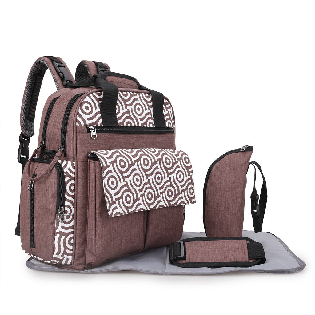 Multifunctional Diaper Bag with Insulated Compartments Kalsten