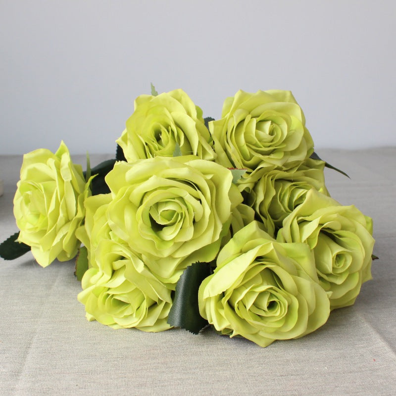 Premium Lifesize Artificial Rose Bouquet