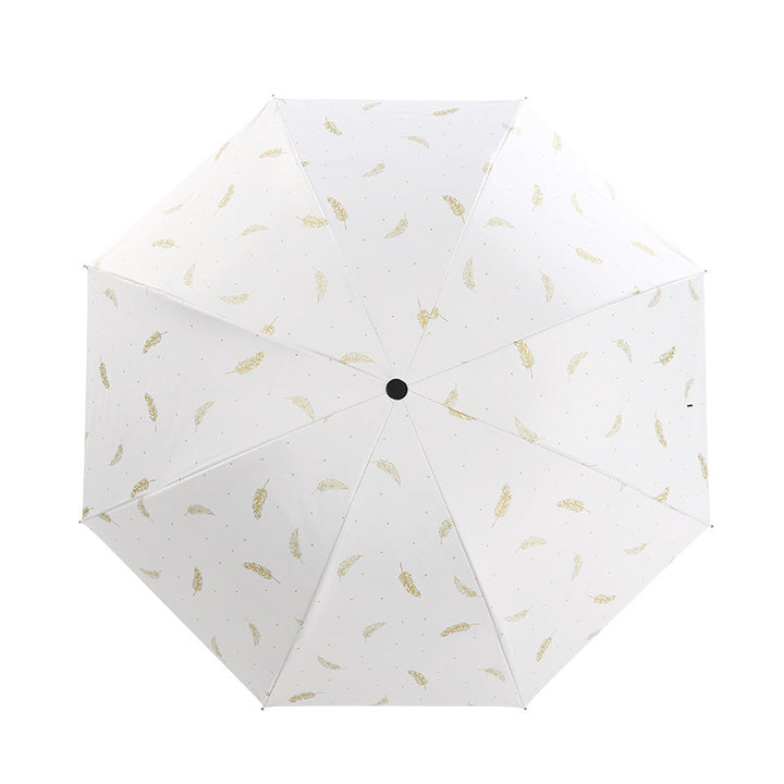 Ladies Automatic Folding Umbrella with Elegant Spring Design Kalsten