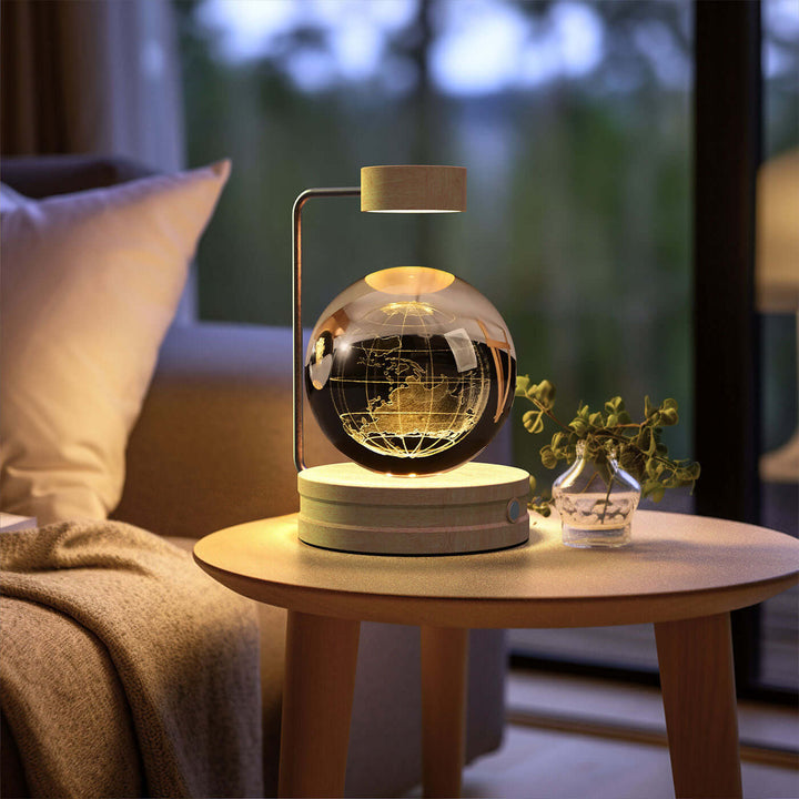 Crystal Ball Cosmic Dinosaur Indoor Night Light USB Power Warm Bedside Light Birthday Gift Night Lamp | Kalsten