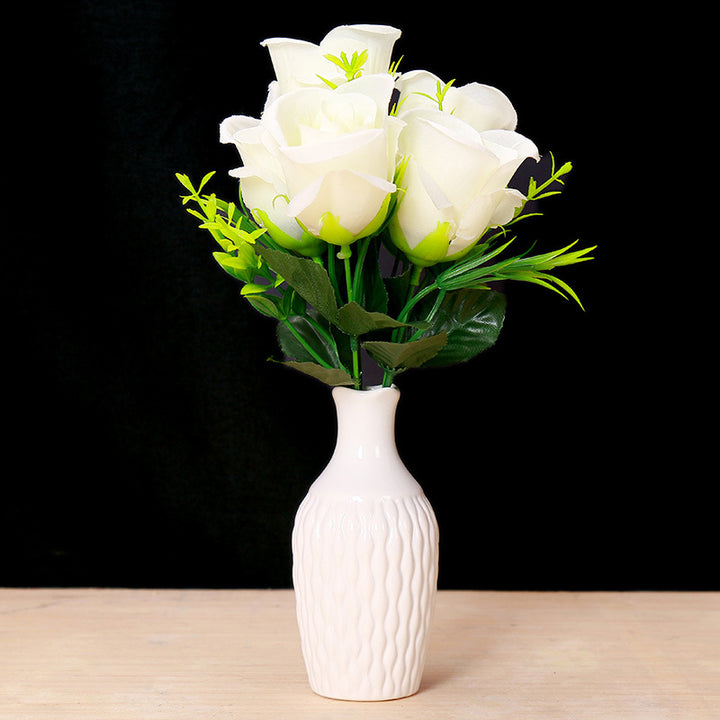 Textured Ceramic Flower Vase Kalsten 1790310283