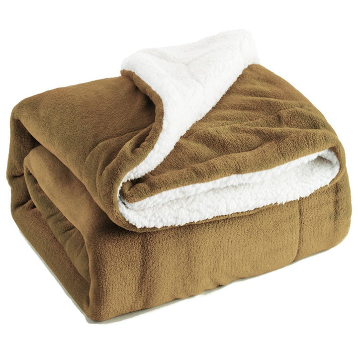 Women soft and warming fleece blanket Kalsten