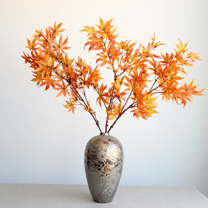 Lifelike Maple Leaf Stem