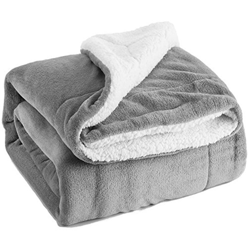 Women soft and warming fleece blanket Kalsten