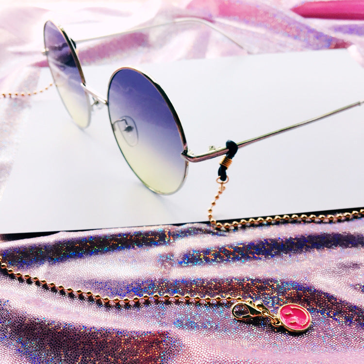 Fashionable glasses holder chain with elegant pearl beads Kalsten