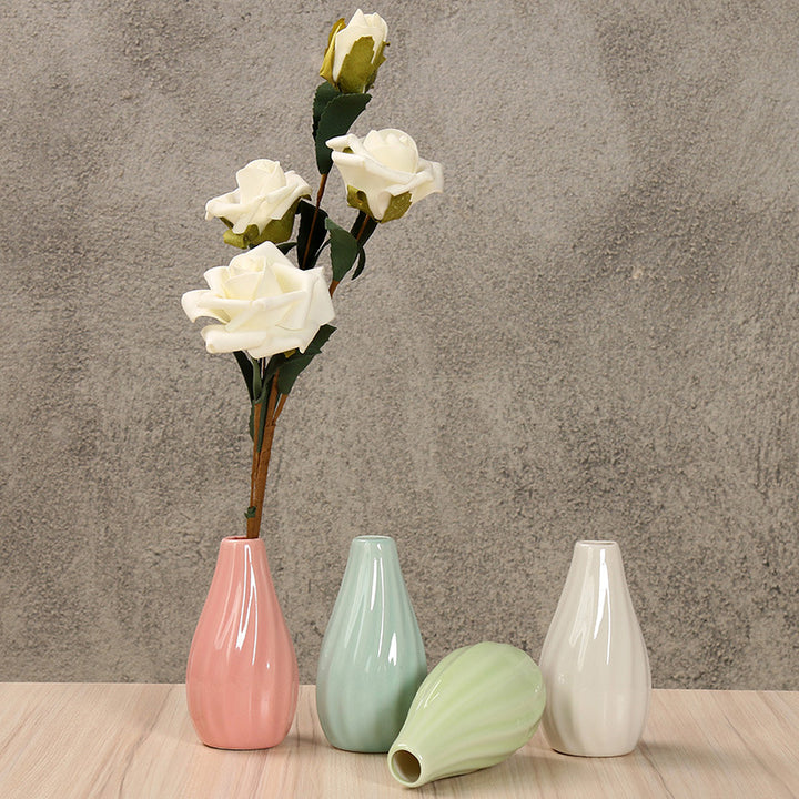 Elegant Ceramic Teardrop Vase Kalsten