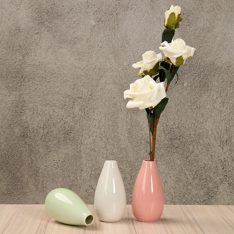 Elegant Ceramic Teardrop Vase Kalsten