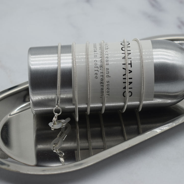 Sleek Stainless Steel Eyewear Holder Kalsten