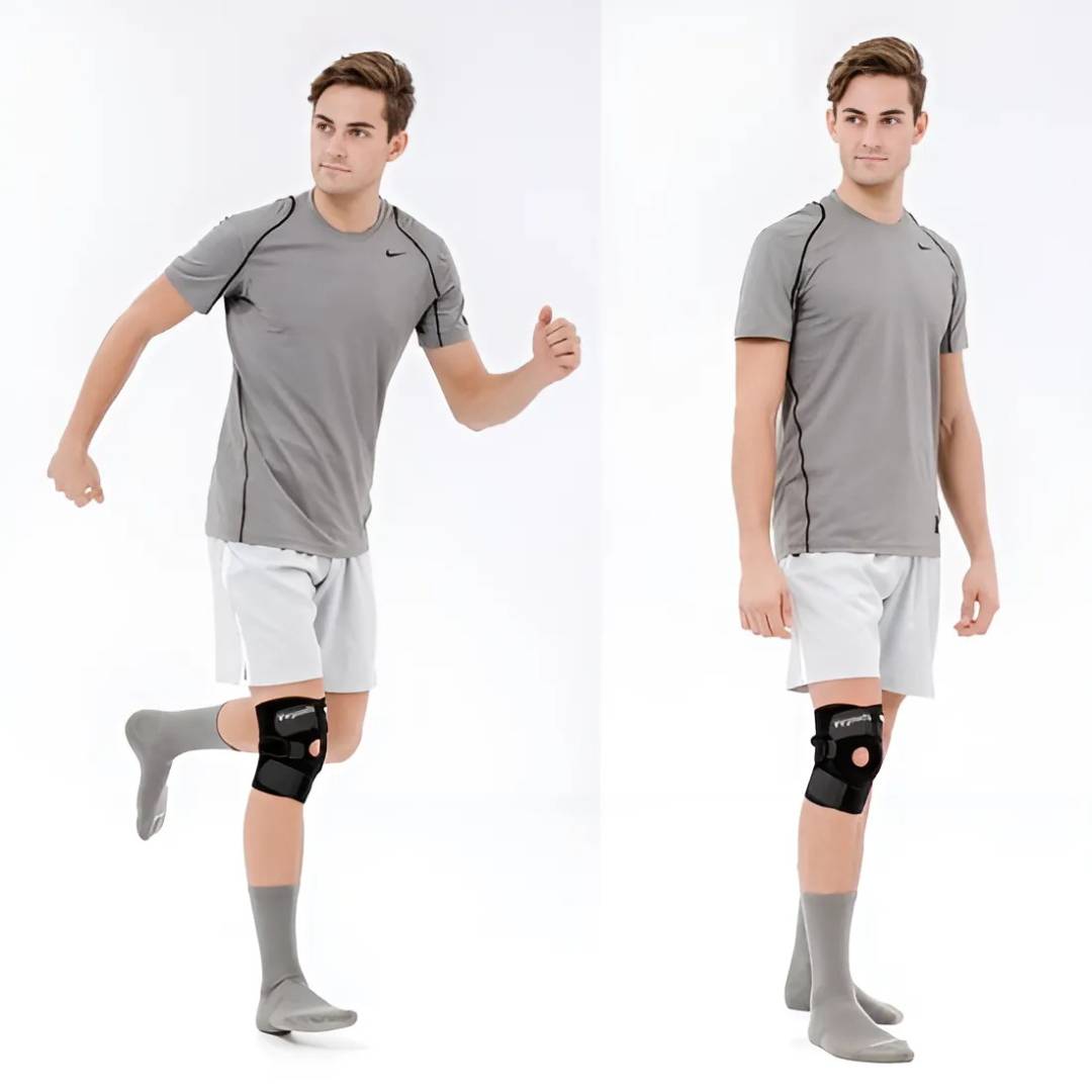 ProFlex Knee Support with Adjustable Compression | for Pain Relief - Injury Recovery - Arthritis and Sports Stability Kalsten