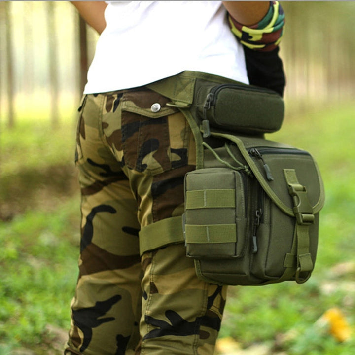 Kalsten | Nylon Waterproof Men Tactical Waist Pack Leg Travel Belt Bag