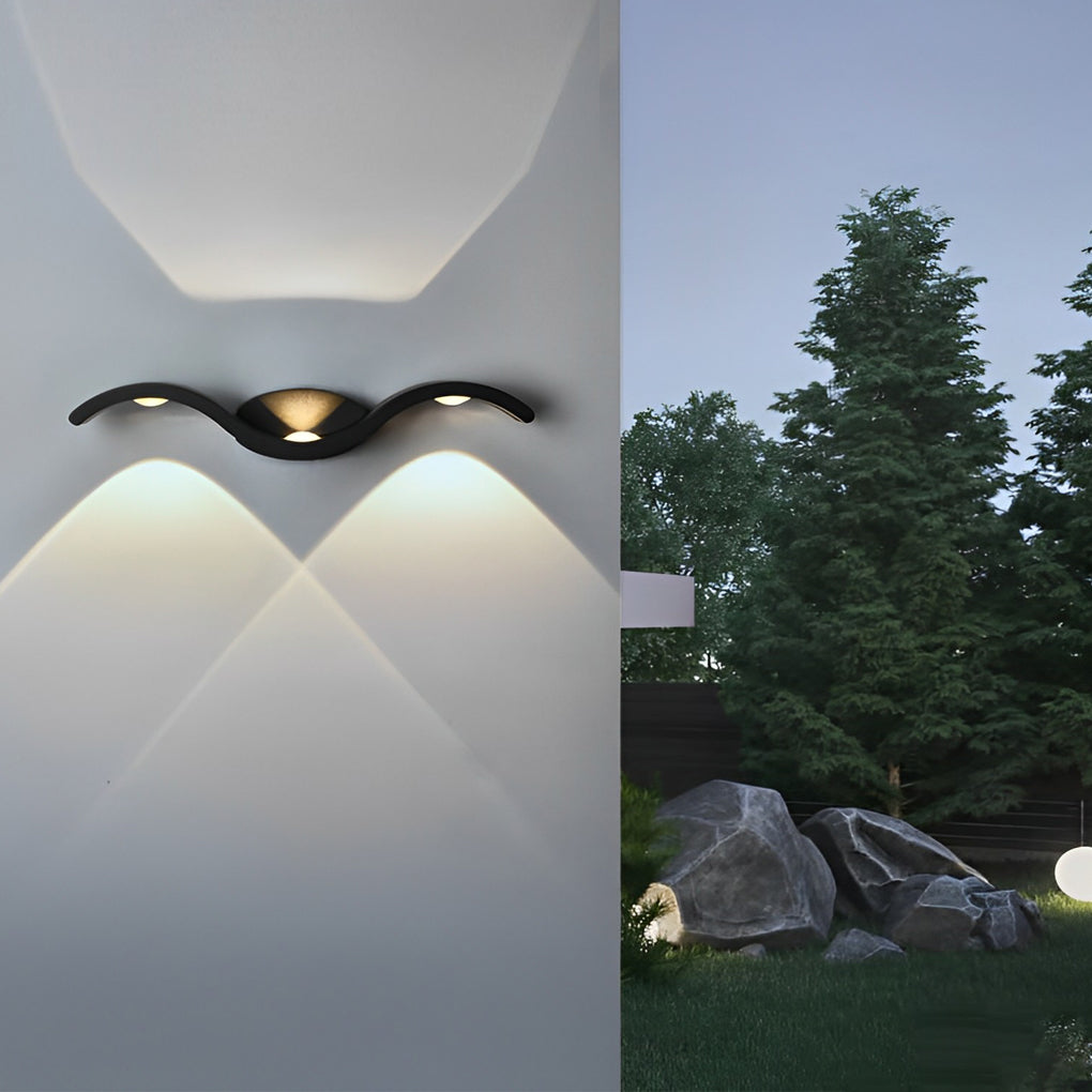 Outdoor LED Up & Down Wall Lamp Kalsten
