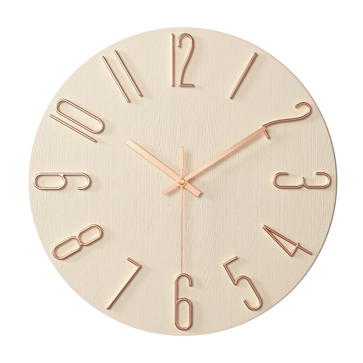 Kalsten | Designer wall clock for the living room with a simple form and style