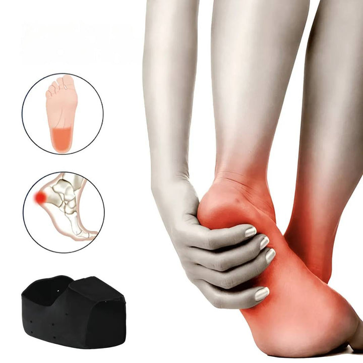 Cush Heel Cups for Plantar Fasciitis | Soft Inserts - for Heel Pain Relief and Shock Absorption Kalsten