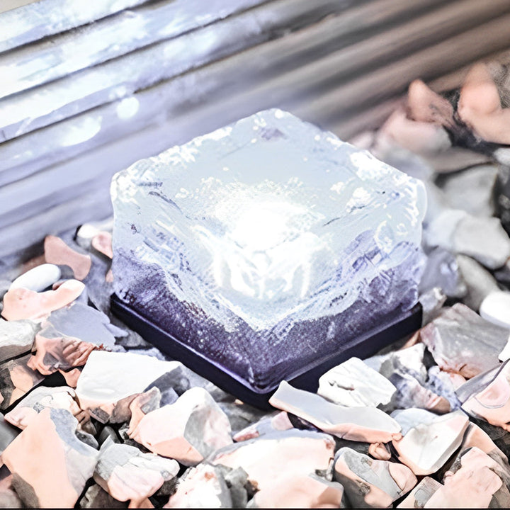 Solar Glass Brick Pathway Light Kalsten