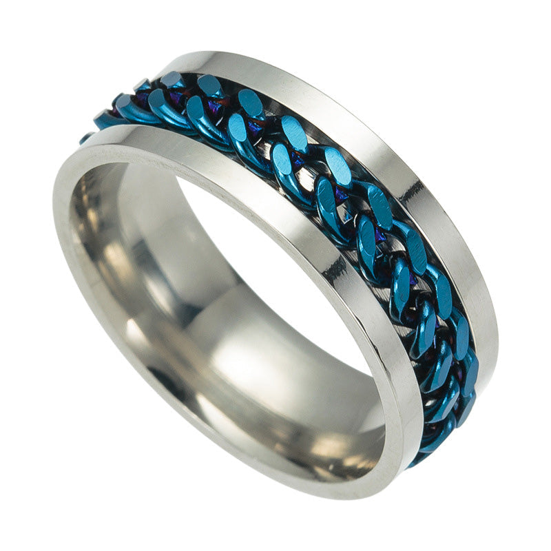 Kalsten | Titanium steel swiveling chain ring