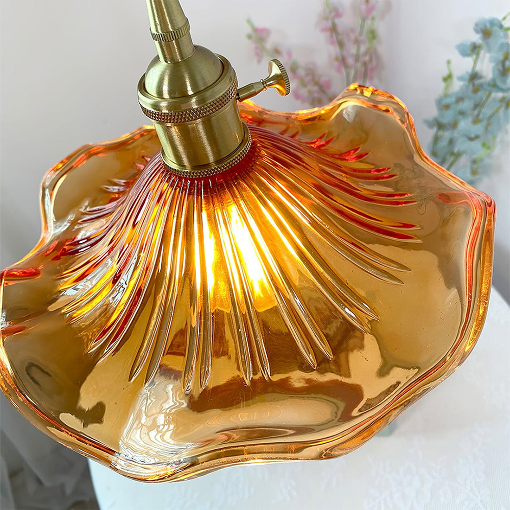 Hibiscus Flower Table Lamp - Decorative Lighting Fixture for Living Room & Bedroom Decor | Kalsten