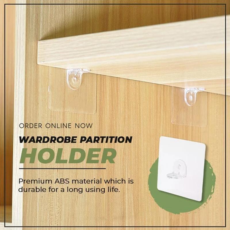 Wardrobe partition holder | Kalsten