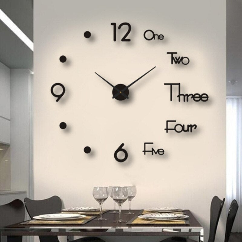 Kalsten | Wall Clock Large Modern Home Decor Style