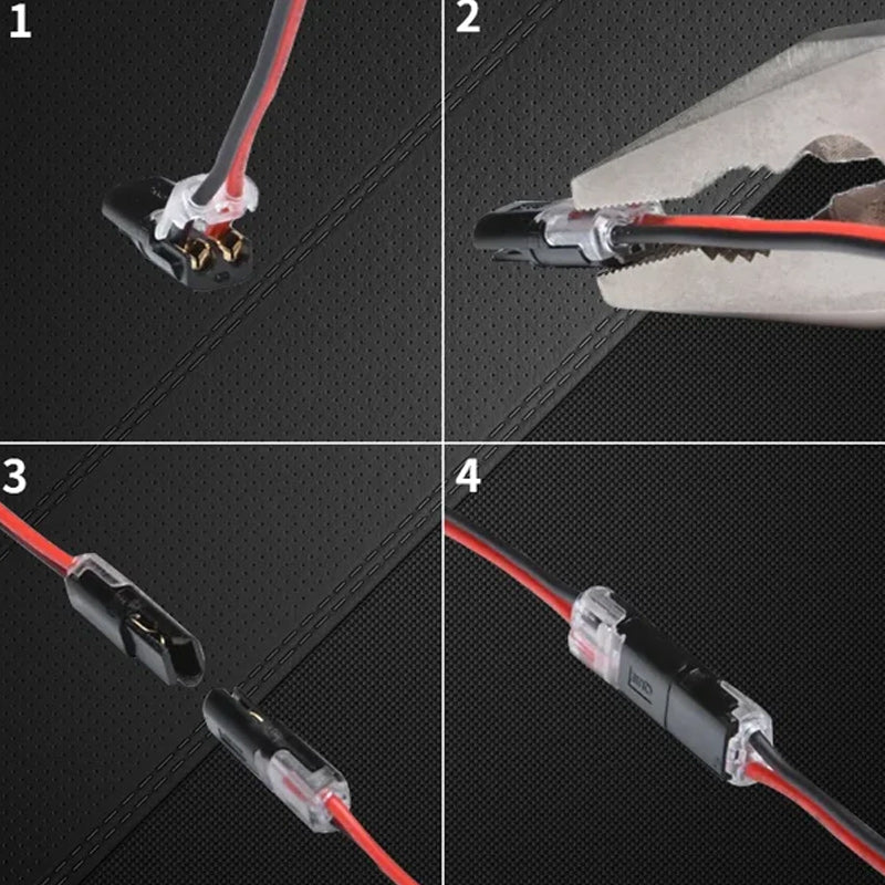 Double Wire Connector with Locking Loop | Kalsten