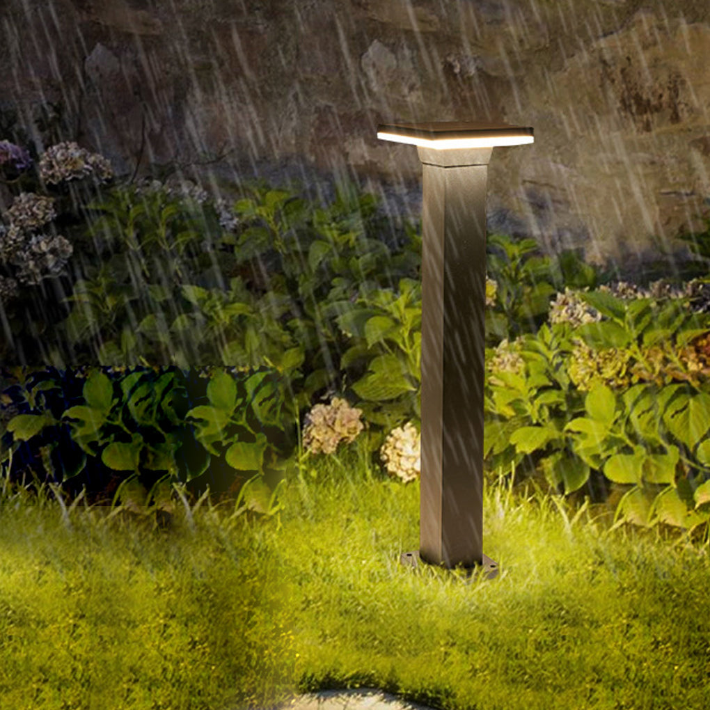 Outdoor Minimalist Round Square Waterproof LED Landscape Lighting Lawn Lamps | Kalsten