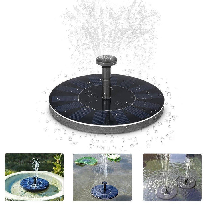 Kalsten | Solar Energy Fountain Pump WaterSoft – For Pond, Birdbath or Garden Decoration