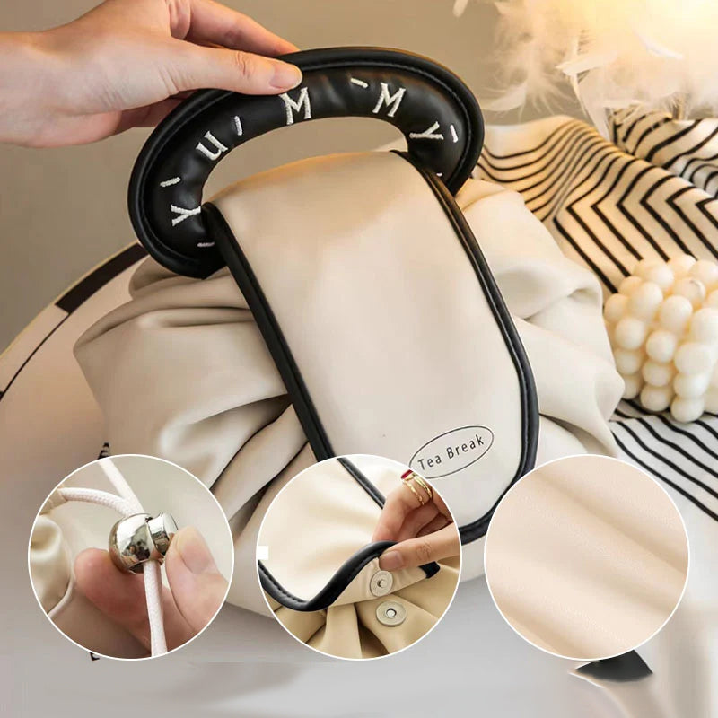 Drawstring handbag for makeup | Kalsten