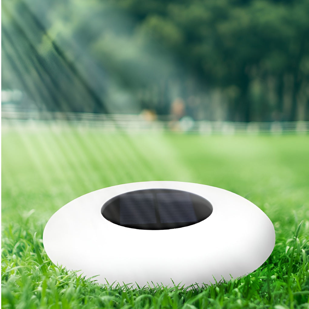 Round Colorful RGB LED Waterproof Solar Modern Outdoor Lights Pool Lights | Kalsten