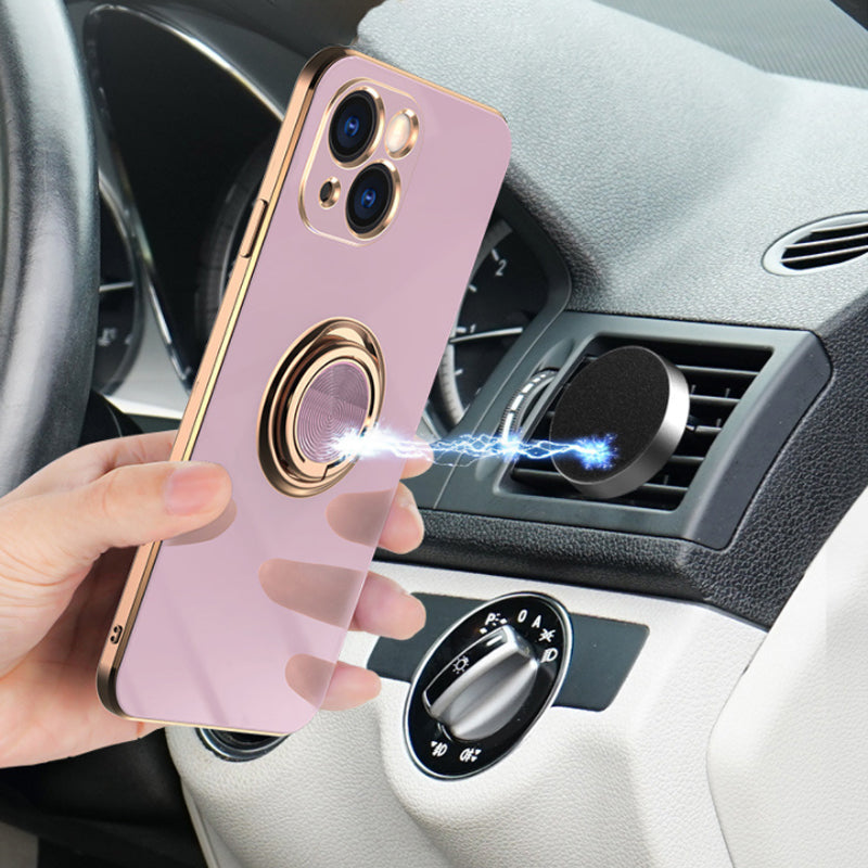 Plated iPhone Case with Ring | Kalsten