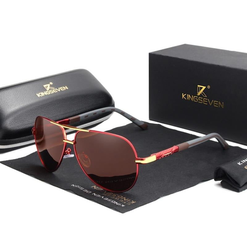 VividRay Men's Sunglasses — Experience glare-free comfort and stylish protection all day | Kalsten