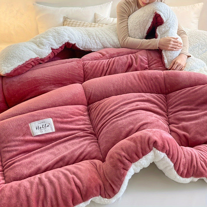 Stylish Cabin Sherpa Fleece Duvet – Ultimate Comfort & Warmth Kalsten