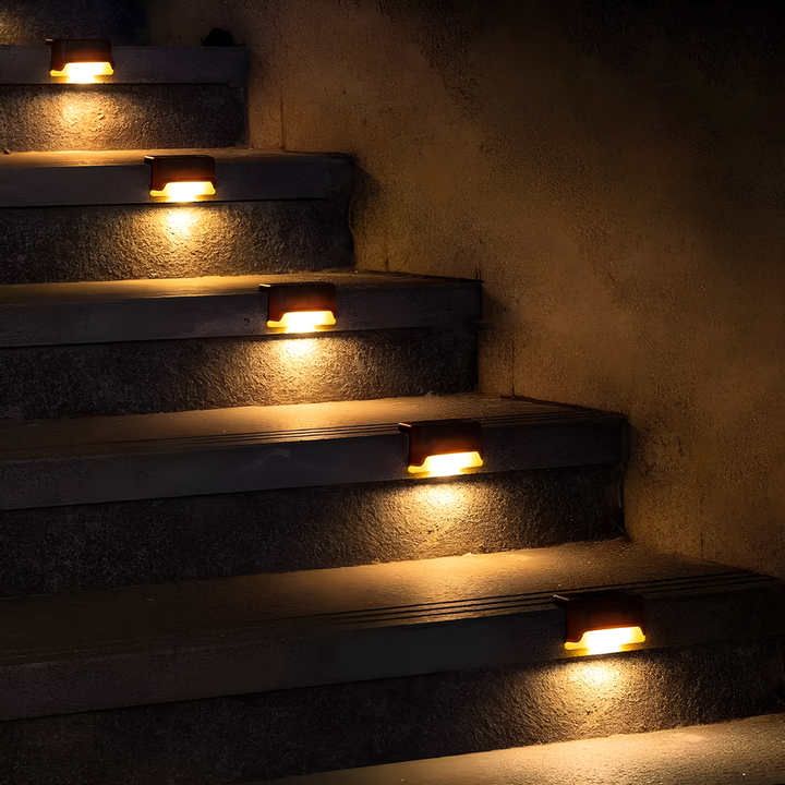 Solar-Powered Stair Lighting - SoliStep | Kalsten