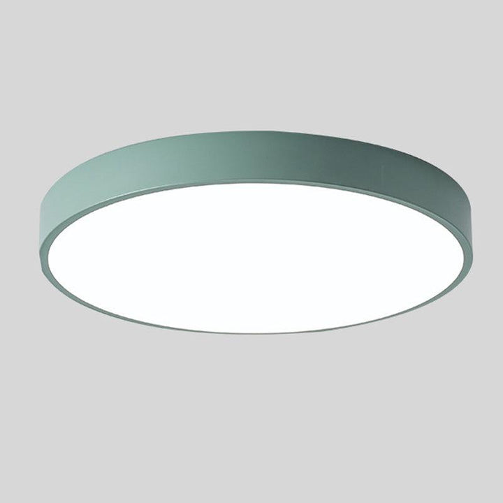 Modern Recessed Wood LED Ceiling Lamp Kalsten