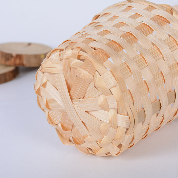 Handcrafted Natural Woven Storage Basket Kalsten