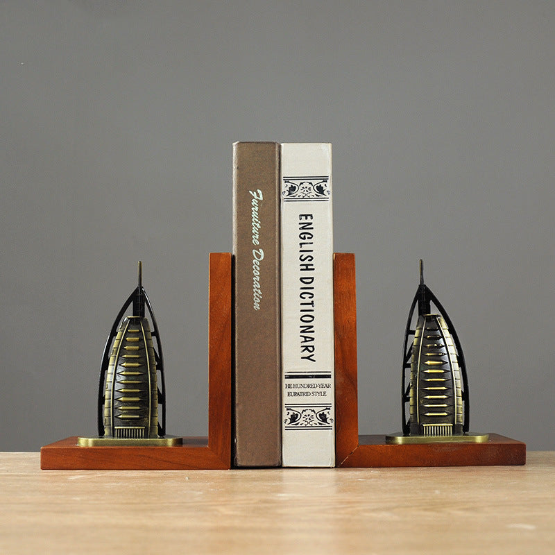 Modern Architectural Bookends