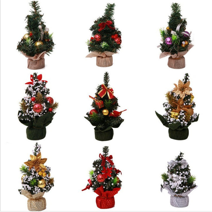 Decorative Mini Holiday Tree Centerpiece Kalsten