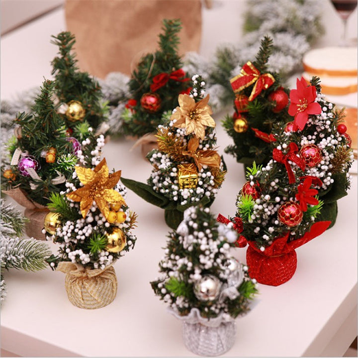 Decorative Mini Holiday Tree Centerpiece Kalsten