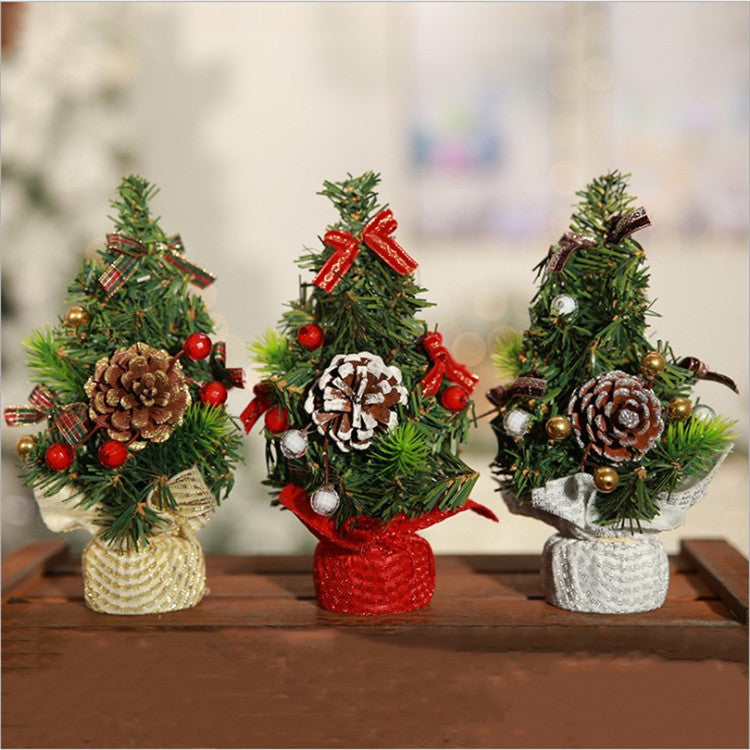 Decorative Mini Holiday Tree Centerpiece Kalsten