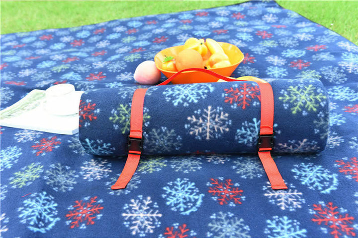 Women’s foldable picnic blanket with water-repellent underside Kalsten