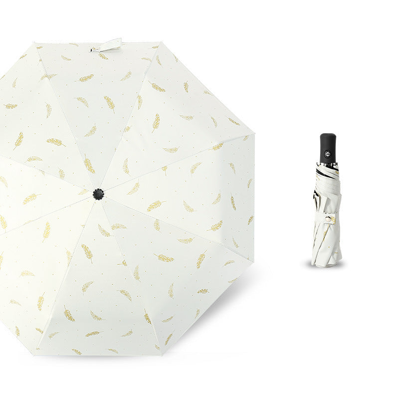 Women's practical foldable umbrella with durable cover and automatic opening mechanism Kalsten
