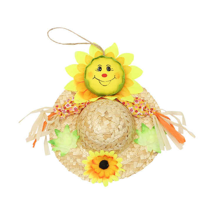 Decorative Straw Sun Hat