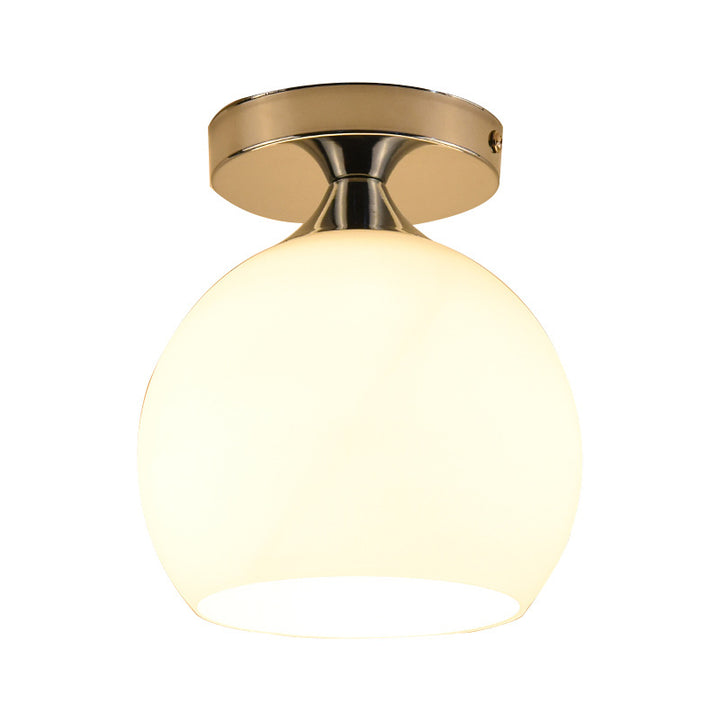 Modern Glass Globe Ceiling Light