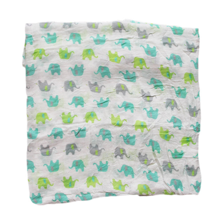 Organic Cotton Dinosaur Print Muslin Swaddle kalsten