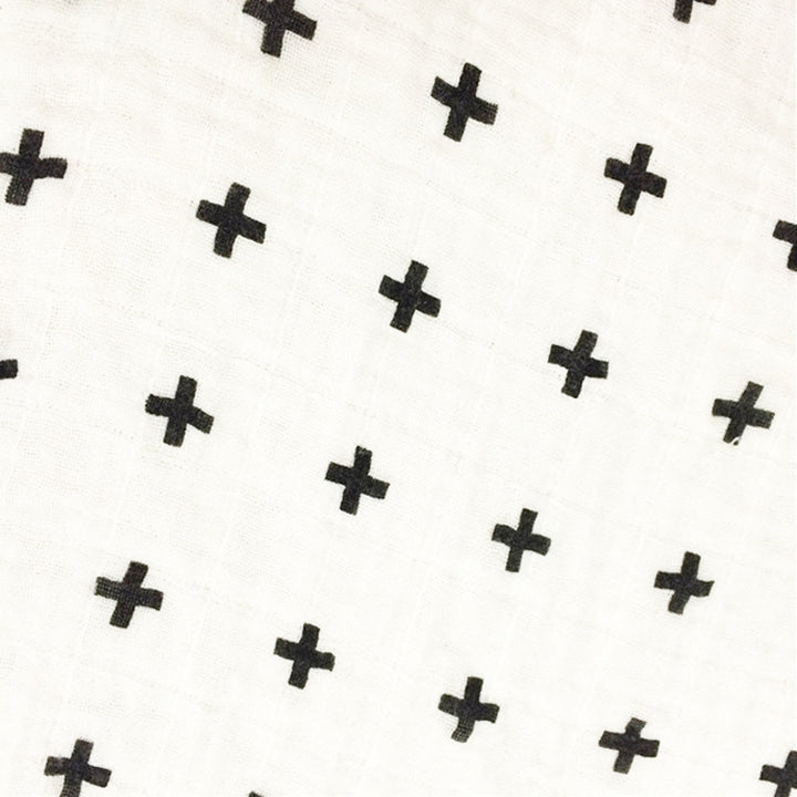 Cotton Muslin Baby Blanket with Heart Pattern kalsten