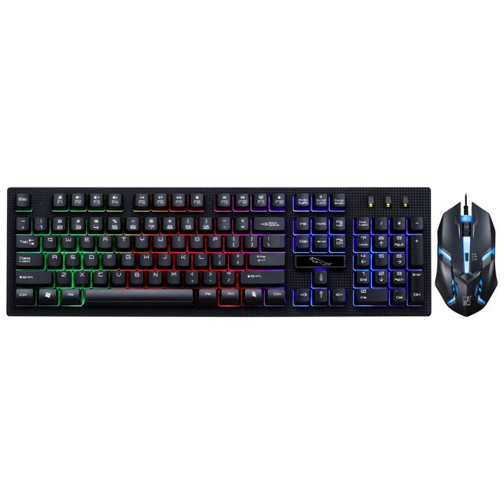 RGB Backlit Mechanical Keyboard and Gaming Mouse Combo Kalsten
