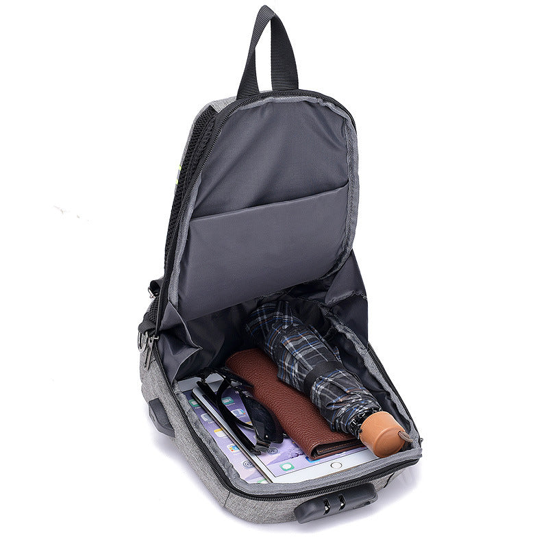 Anti-Theft Sling Backpack with USB Charging Port Kalsten