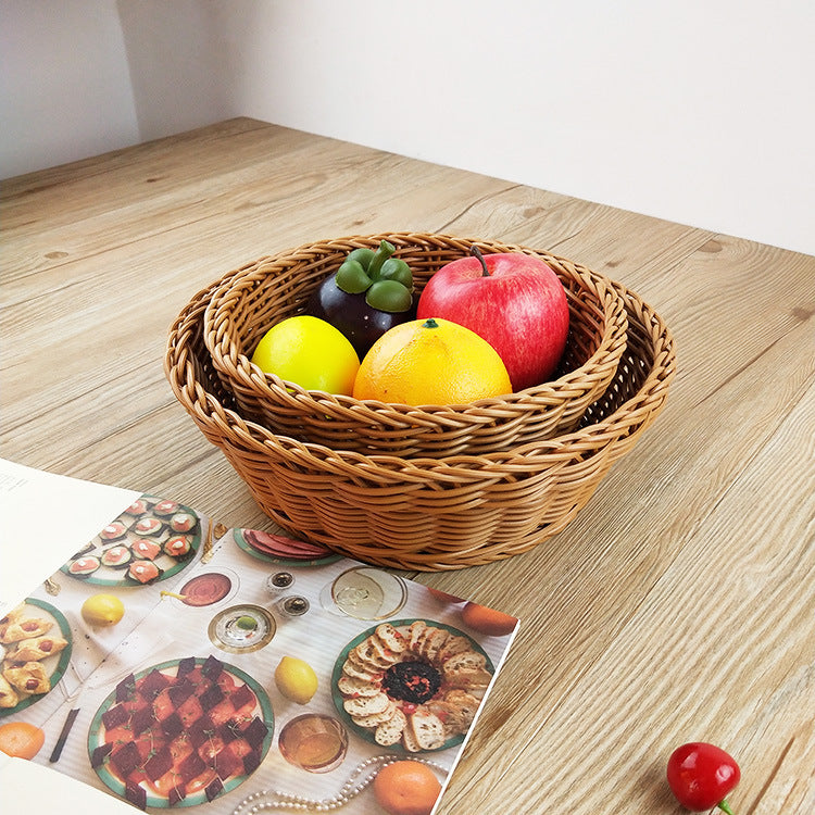 Women’s basket set made of woven natural material Kalsten